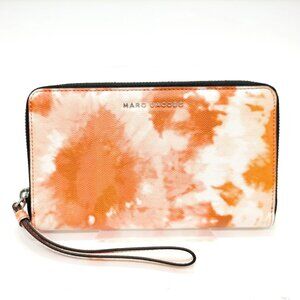 MARC JACOBS Long Wallet Orange Leather 2445631